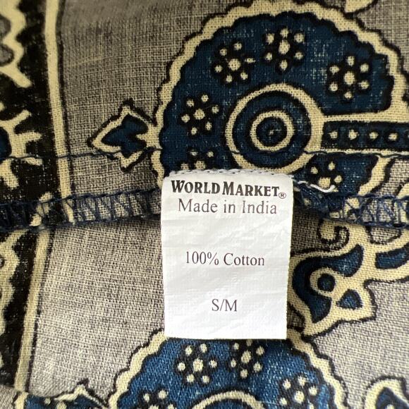 Cost Plus World Market Skirt Womens S/M Midi Pull On Floral Cottagecore Boho - Picture 4 of 12